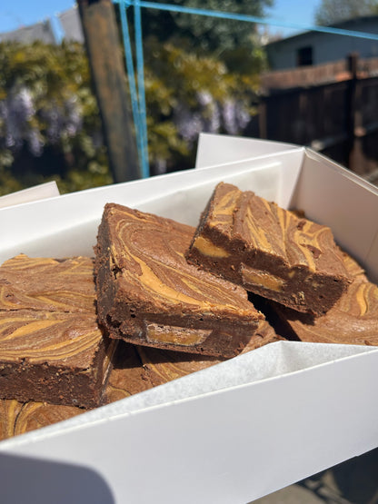 Peanut Butter Brownies